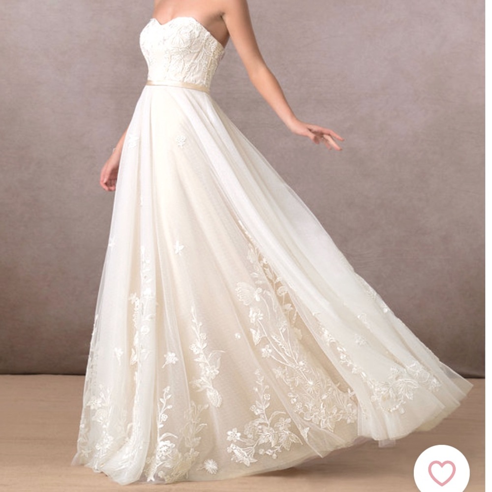 Azazie Genoa BG wedding gown in Diamond White